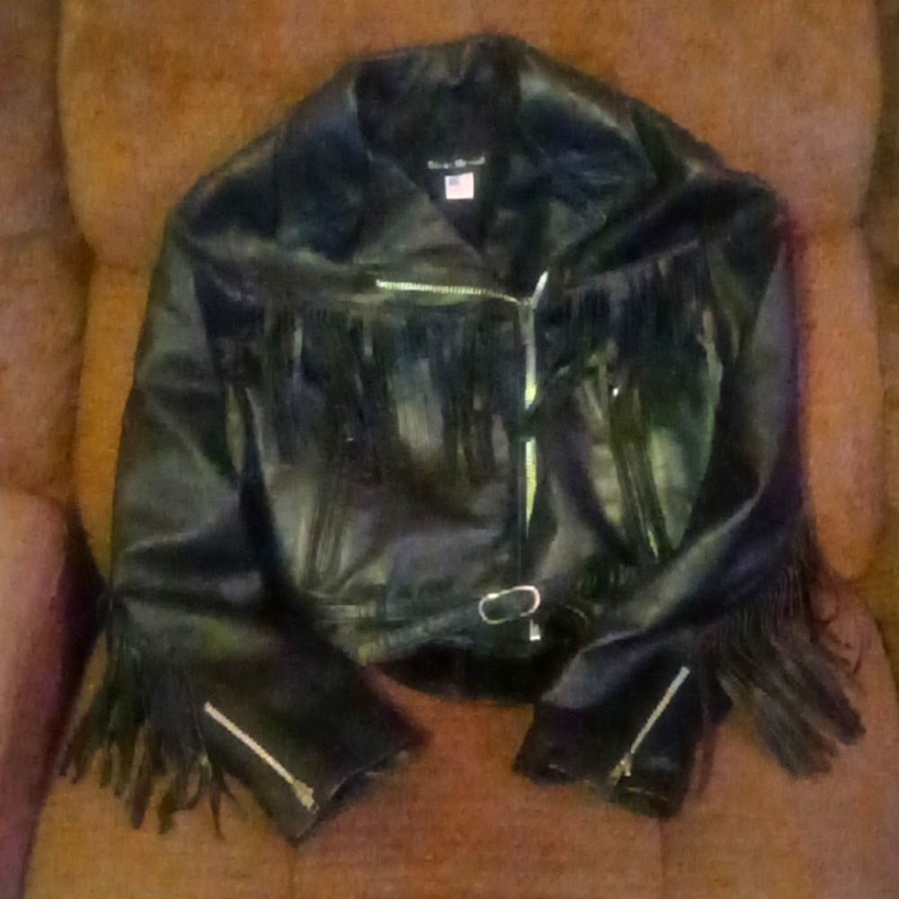 Leather jacket